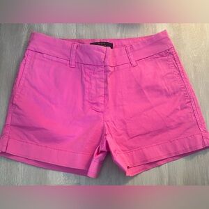J. Crew Women’s/teen Bright Pink Chino Bermuda Shorts size 000